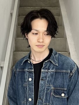 クロト(Clotho) スパイラルパーマ/ツイストスパイラル波巻きメンズカットウルフ