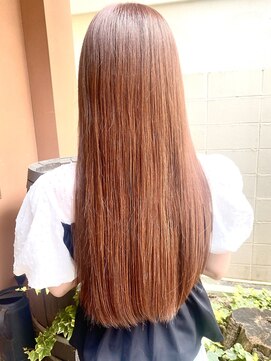 ココカラヘアー ニコ(cococara hair nico) ピンクベージュ/ピンクブラウン/髪質改善/トリートメント/韓国風