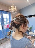 ☆短めぽんぽんヘアセット☆