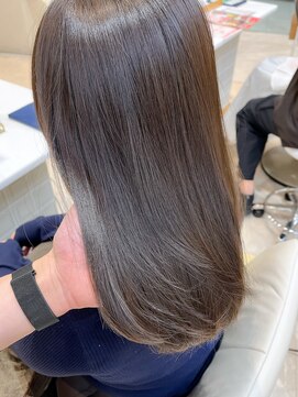 シュヴー 浦安店(CHEVEUX) 髪質改善　オリーブベージュ　7トーン