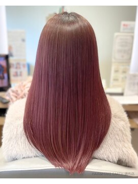 アース 調布店(HAIR & MAKE EARTH) ピンクカラー×髪質改善