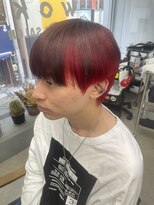 ウォーク(woke)&nbsp;メンズカラー×ブリーチカラー