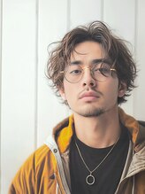 トランクイル サフリック(TRAN9UIL safric) 20代30代40代　センターパート大人マッシュ＃27