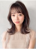 艶感斜めバングホワイトグレージュうるツヤ美髪#312f0602