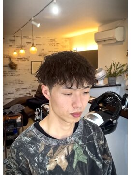 レイズ(RAYS) コンパクトマッシュ×波巻きパーマ