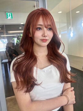 エルサザリープ 三宮(Elsa the leap) オレンジカラー/ピンクオレンジ/コーラルピンクカラー/暖色系