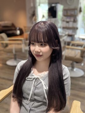 シュシュバイジャガラ 千葉駅北口店(chou chou byJAGARA) ラベンダーグレージュ×ナチュラルなお顔周り【chouchou千葉】