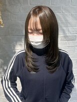 コル(col oodori)&nbsp;オリーブカラー/レイヤーカット