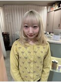 レイヤーカット/ウェットヘア/デザインカラー[梅田駅/中崎町駅]
