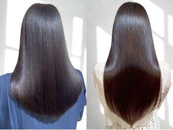 ビューティシモ 所沢(Beautissimo)の写真/芯まで潤いのある艶髪が叶う♪髪の広がりやパサつき、ダメージ改善に◎髪質改善酸熱トリートメント取扱店