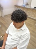 メンズ/波巻きパーマ/流行りのパーマ