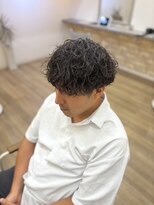 エルフ(elf)&nbsp;メンズ/波巻きパーマ/流行りのパーマ