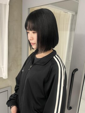 スウィープ 平尾(sweep) ☆ブラックタッセルボブ☆