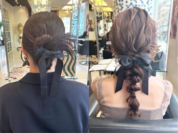 エアー 神戸(AIR)の写真/三ノ宮駅から徒歩5分!結婚式・お呼ばれ・コンサート・卒業式など特別な日のヘアセットはお任せください◎