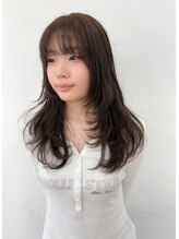 ピエスプリヴェ(PIECE PRIVE)&nbsp;レイヤーカット/顔周りレイヤー/ブリーチなしダブルカラー