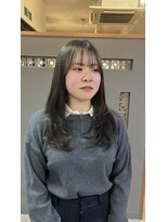 ヘア プロデュース キュオン(hair produce CUEON.)&nbsp;レイヤーカット×透明感カラー