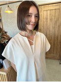 大分韓国ヘアタッセルボブミニボブショートボブ切りっぱなし