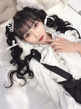 リルミー ミュエナ 大須 矢場町(Lilme myuena) ワンホンレイヤー/ミルクティーブロンド/ダークブルー/名古屋