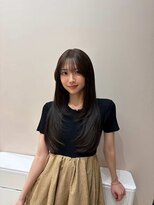 ロエ(LOE) グレージュレイヤーカット顔周りレイヤー髪質改善