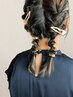 【ヘアセット】アップスタイル、ダウンスタイル、ハーフアップ