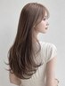 『予約数No.1』カット+透明感カラー+髪質改善トリートメント(クイック)¥7500