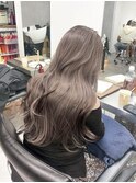 マロンベージュ/フェイスフレーミング/レイヤー/髪質改善/新宿