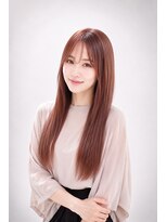 エートス(ethos) 三好市美容室 艶髪ピンクブラウンロング