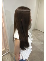 ニコア 千葉(nicoa)&nbsp;ブリーチなしダブルカラー　オリーブグレージュ