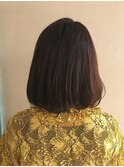 シンプルボブスタイルでオシャレに☆★ 担当 本田奈穂美