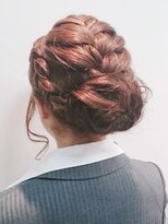 ヘアークリアー 蕨&nbsp;編み込みヘアアレンジ