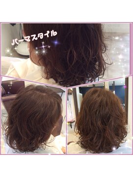 スリービープラス(3beplus) 大人カワイイパーマスタイル