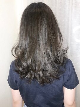 セシルヘアー 札幌店(Cecil hair) 暗髪×アッシュグレー