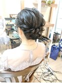 およばれ二次会ヘアアレンジ　【ヘアアレンジ　立川/立川南】