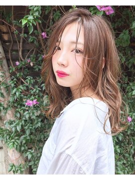 スーリール 九産大前店(Sourire) 大人かわいいゆるふわ愛され髪◎ヌーディーベージュ