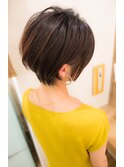 【Lilou】イヤリングが可愛い耳かけショートボブ