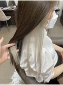 ホワイトインナーカラー
