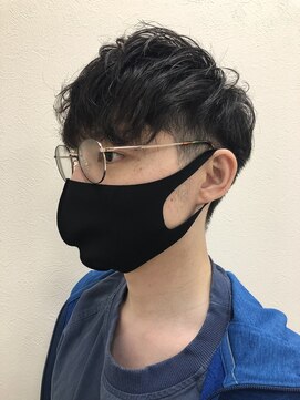 ヘアシエスタ ハル(hair siesta HALU) ツーブロックスパイラルパーマ