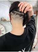 【Roijir 山岸】スキンフェード女子 刈り上げ女子