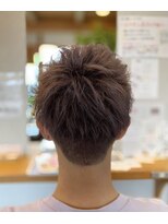 ギャロップヘアー&nbsp;メンズ2ブロック×アメジストアッシュカラー
