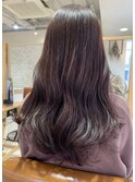 ブリーチなしピンクブラウン【浅沼】