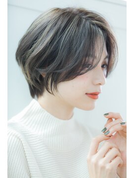 アトリエ モーリスヘアー 東長崎店(Atelier Morris Hair) ハンサムショート×束間