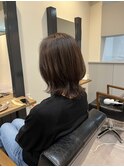 大人外ハネくびれレイヤーにばっさりイメチェンカット