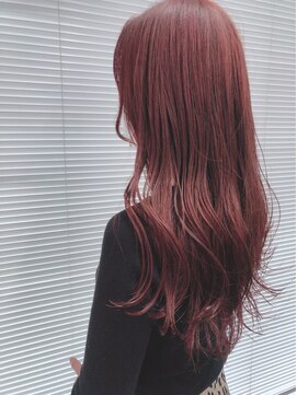 シー(The She's) 【ハイトーン】ロングレイヤー×ボルドー