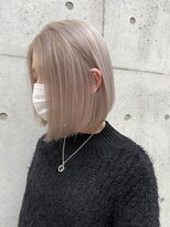 リノート バイ エゴル 名古屋(LINOET by ENGOL)&nbsp;【LINOET名古屋】中川来紀 ハイトーンの絶妙な色味がカワイイ！