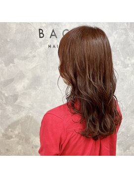 バッカ 横浜桜木町店(BACCA) セミロング/コーラル