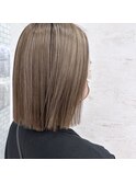 ハイライト×グレージュ