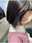 インナーグレージュ/マチルダボブ/前髪/ピンクベージュ/我孫子