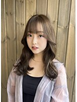 ビビバイベル(BiVi by BHEL)&nbsp;三重桑名韓国レイヤーカット顔周りレイヤーボブベージュカラー