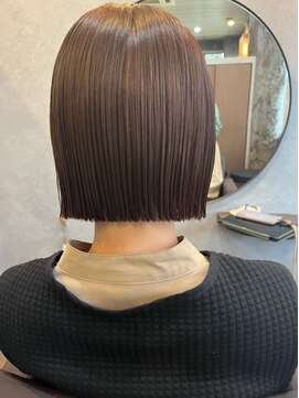 互感 小松店 切りっぱなしボブ/タッセルボブ