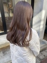 コフィー バイ メルト 吉祥寺(cofy by melt)&nbsp;【松本咲花】ブリーチなしカラーチョコレートベージュ春カラー